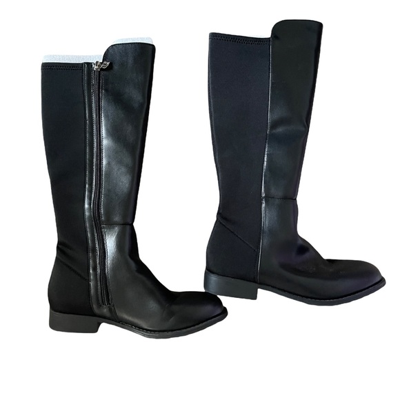 Stuart Weitzman 5050 BootTall Black Boots Size 4 EUC - Picture 1 of 5